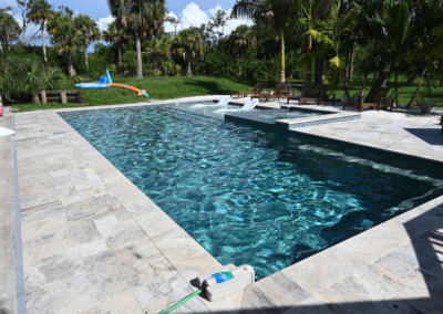 pool with sun ledge